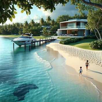 Bauprojekt für Residence by Investment an der Flamingo Lane, Freeport Bahamas