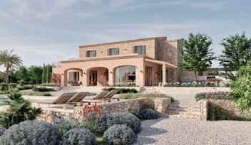 Finca s’Olivera in Cala Llombards, Santanyí.