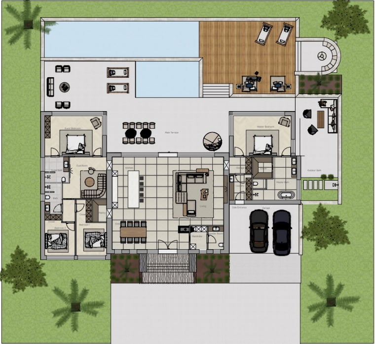 Floorplan Villa Pelagua