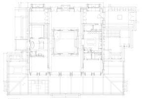 Plan main building finca project Algaida 