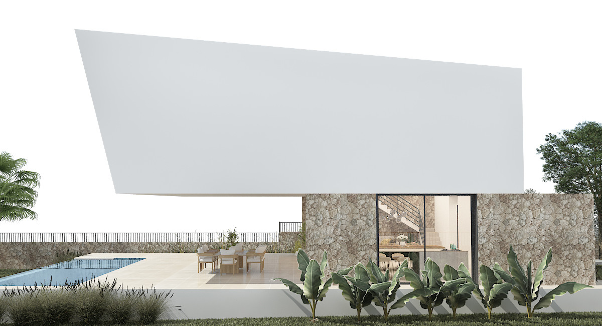 Villa Albeniz 2b Mar y Montaña - Render