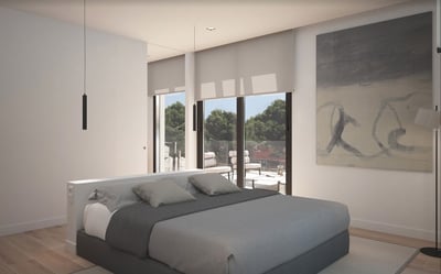 Sechs neu gebaute Einfamilienhäuser mit Meerblick in Cala Pi zu 100 % verkauft