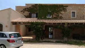 Finca Santanyi with pool before renovation