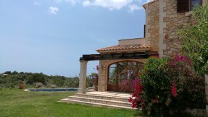 Finca Santanyi with pool before renovation