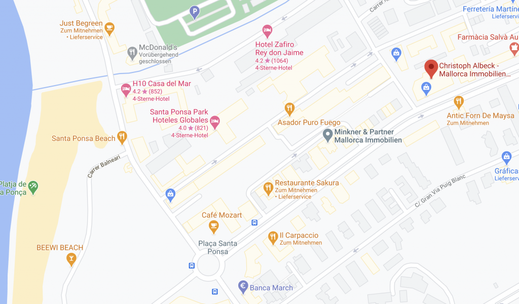 Location CPH Invest Santa Ponsa Mallorca
