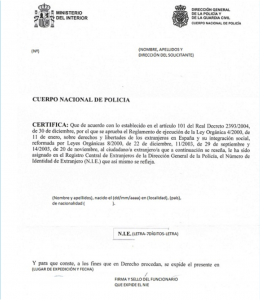 NEVER for non-resident property buyers in Spain