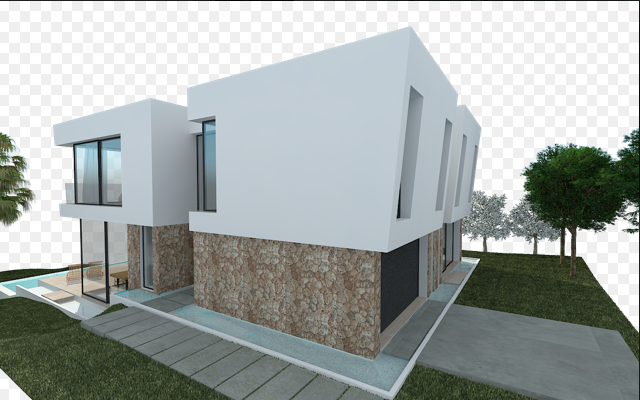 Exterior render construction project Penyes 96 Cala Pi