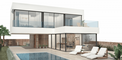 Atemberaubende Luxusvilla als Projekt an einen privaten Investor verkauft