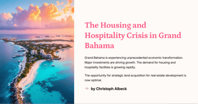 BlackRock and MSC Secure Strategic Control in Freeport, Driving Major Investment Surge in Grand Bahama