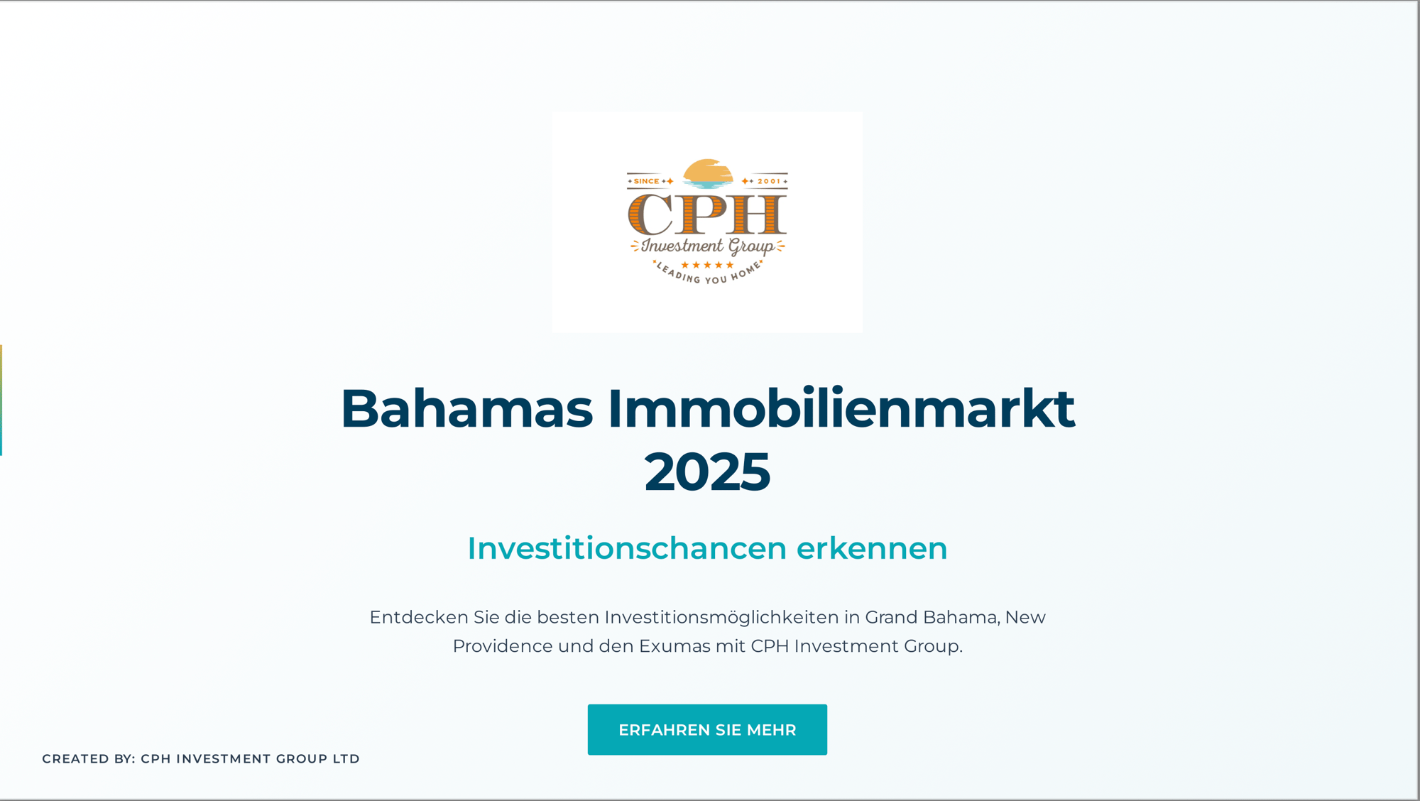 Bahamas Immobilienmarkt 2025
