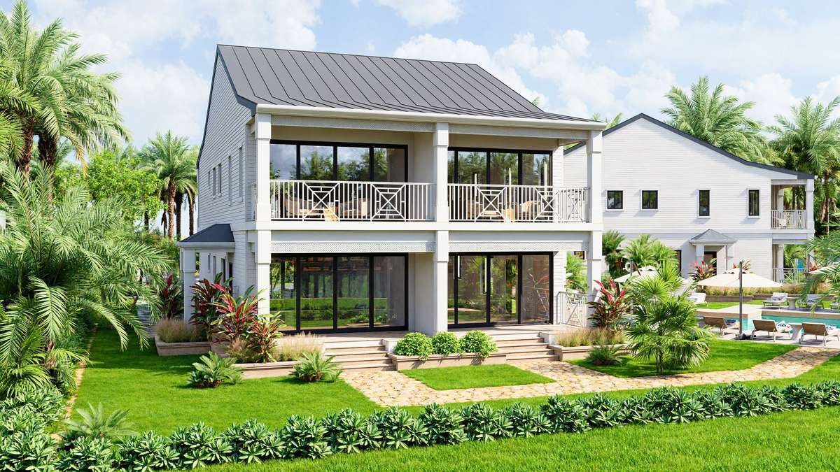 Caribbean Style — Front Facade